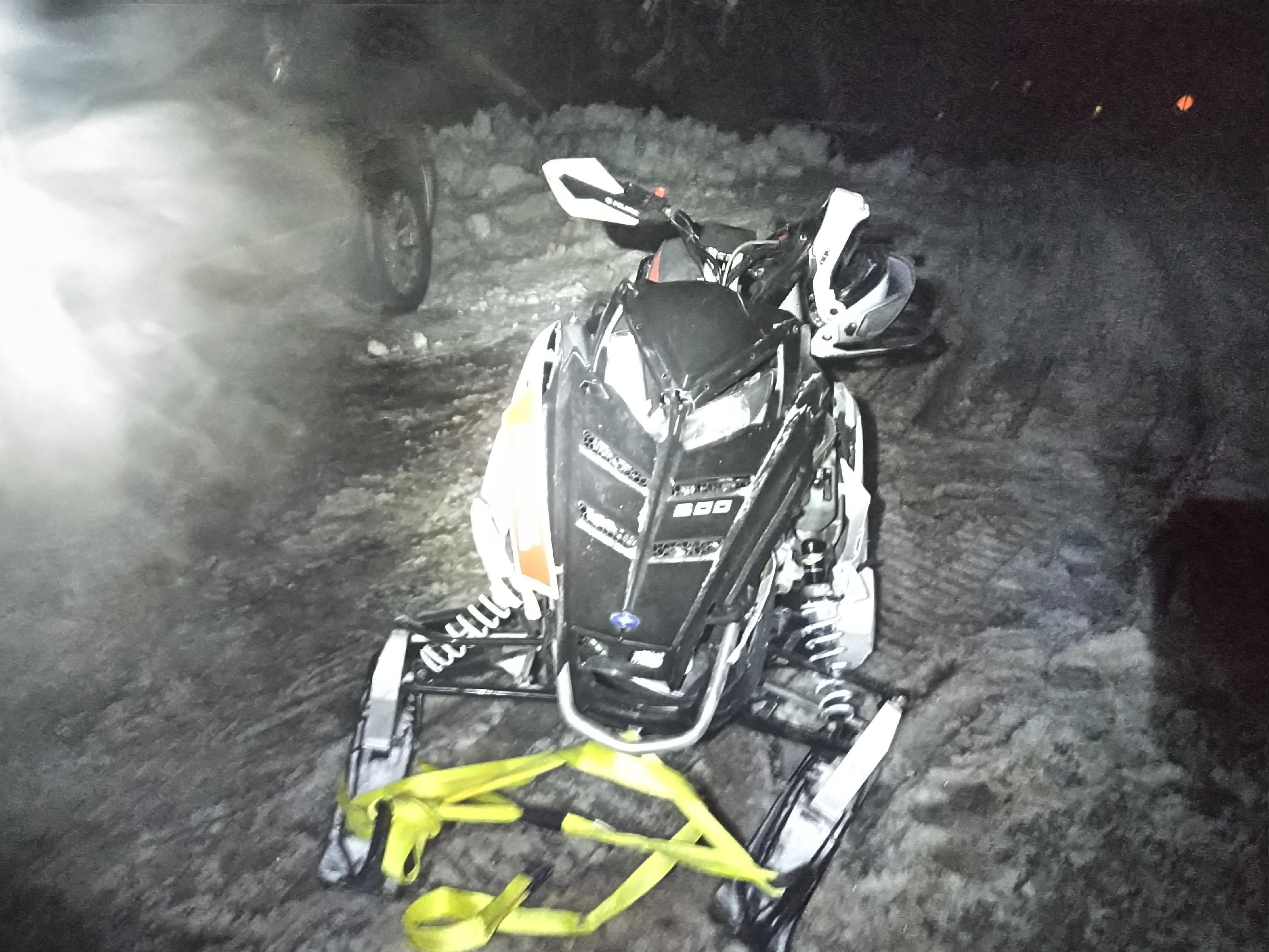 Brier Snowmobile Crash